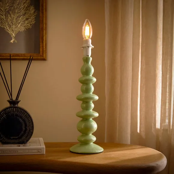 Pau Table Lamp Base - Catkin, Ceramic alternate view
