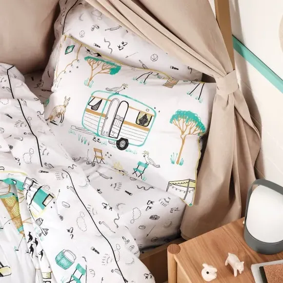 Down By The River Duvet Cover & Pillowcase Set - Cotton alternate view