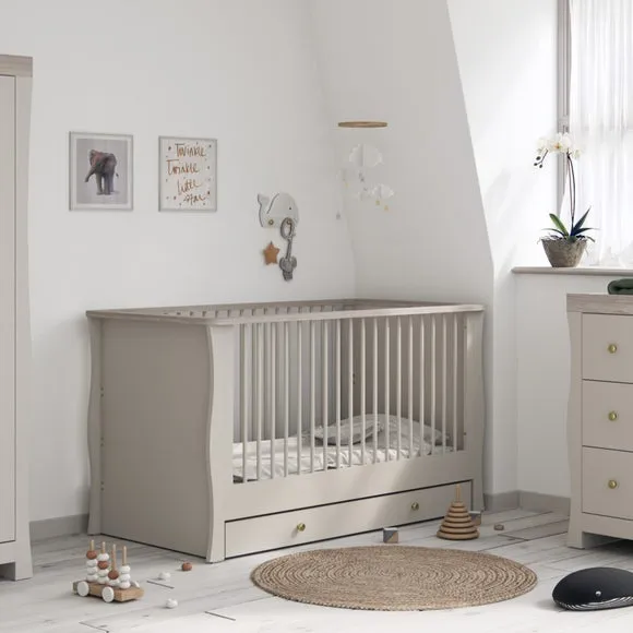 Celeste 3-Piece Nursery Furniture Set - Cashmere/Grey Ash product