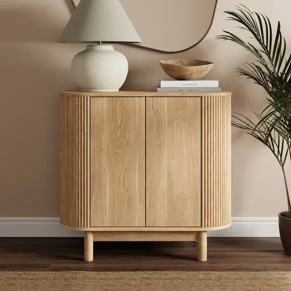 Mateo Curved Sideboard - Oak product