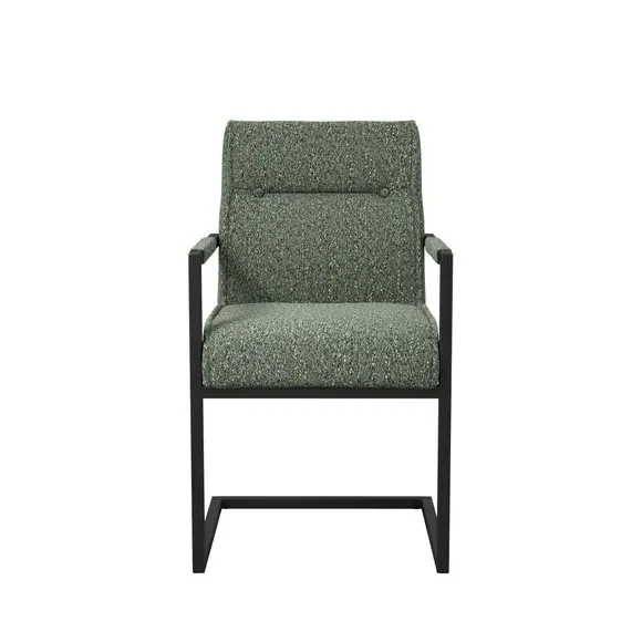 Cleaver Set of 2 Dining Chairs with Arms - Desert Sage, Tweed alternate view