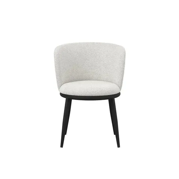 Nova Boucle Set of 2 Dining Chairs - Ivory alternate view