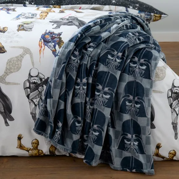 Star Wars Darth Vader Throw Blanket - Black product