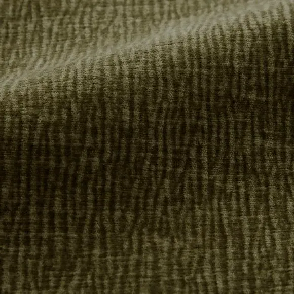 Dimensions Weave Made to Measure Curtains - Olive Green, Polyester alternate view