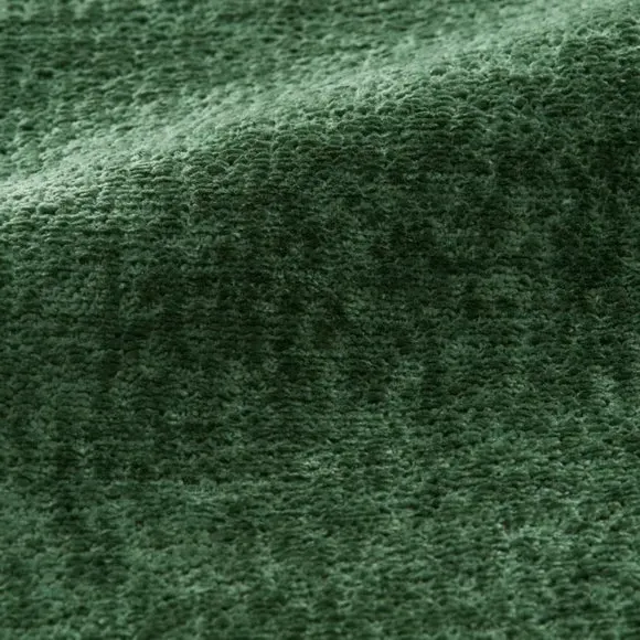 Textured Curtain Tieback - Forest Green, Chenille by Dunelm, image 2