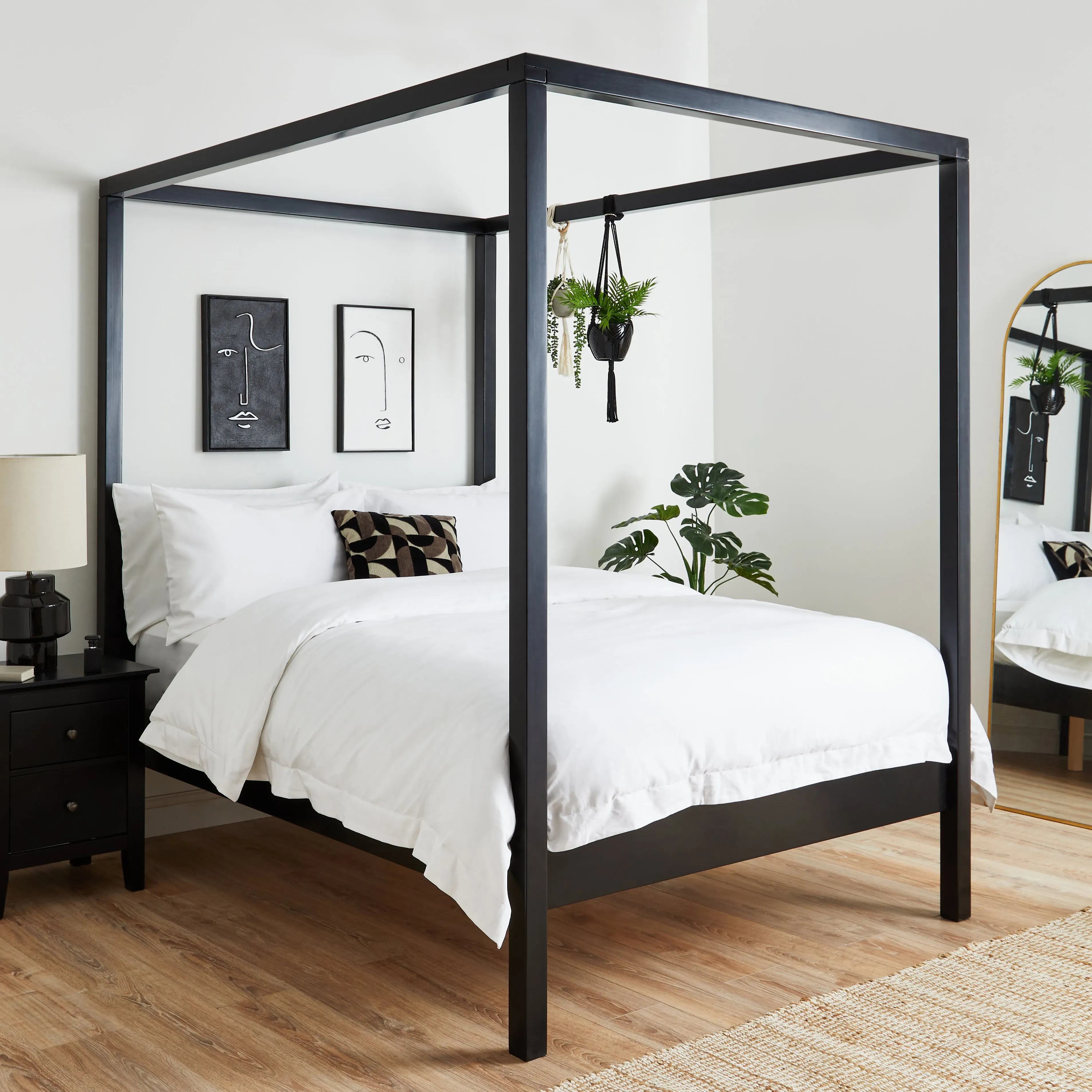 lynton-4-poster-bed-black image