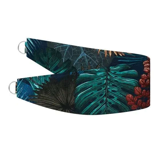 Rainforest Curtain Tieback - Teal alternate view