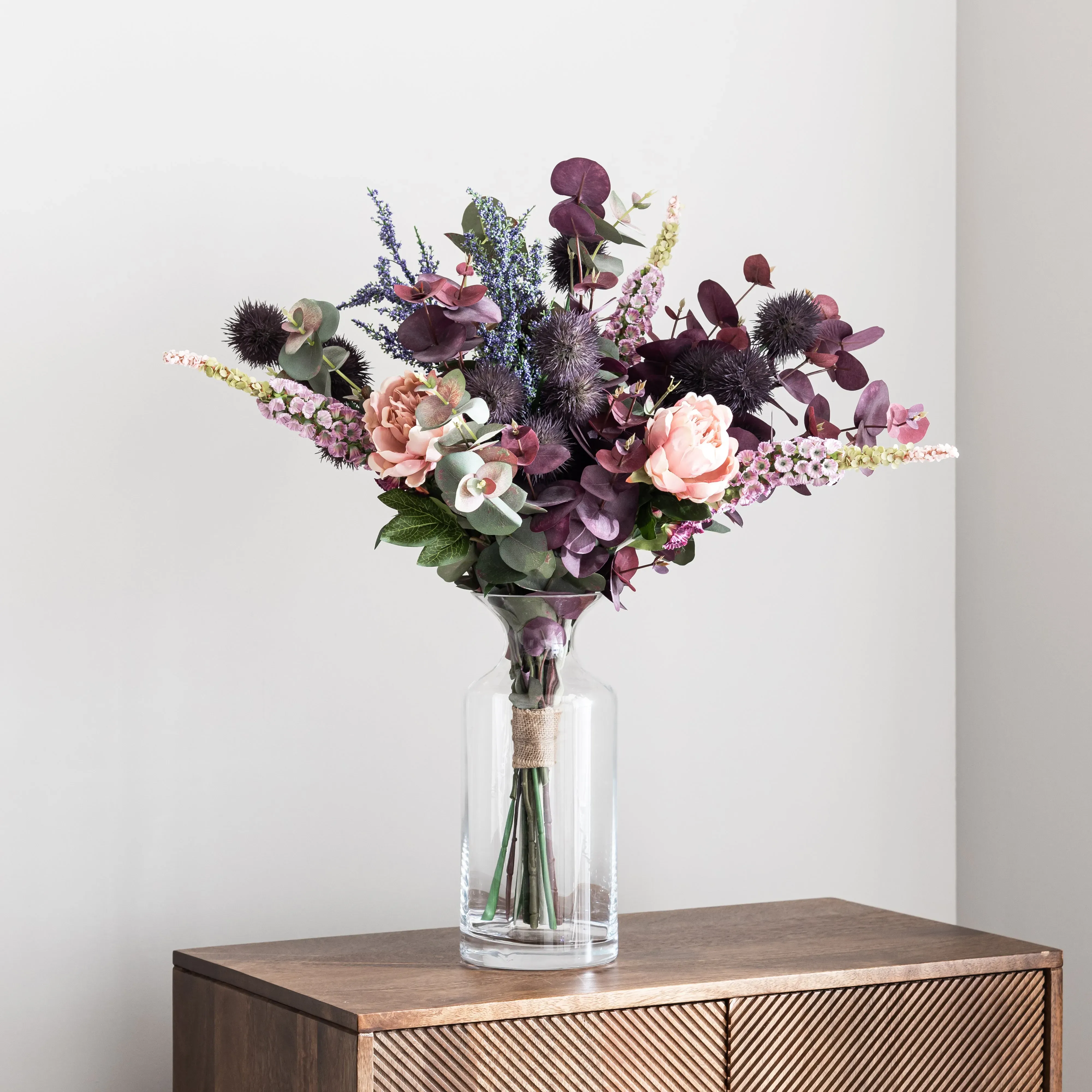 maeve-thistle-bouquet-purple-green image