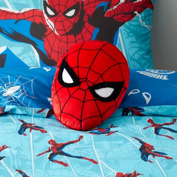 Spider-Man Face Cushion with 3D Elements - Red product