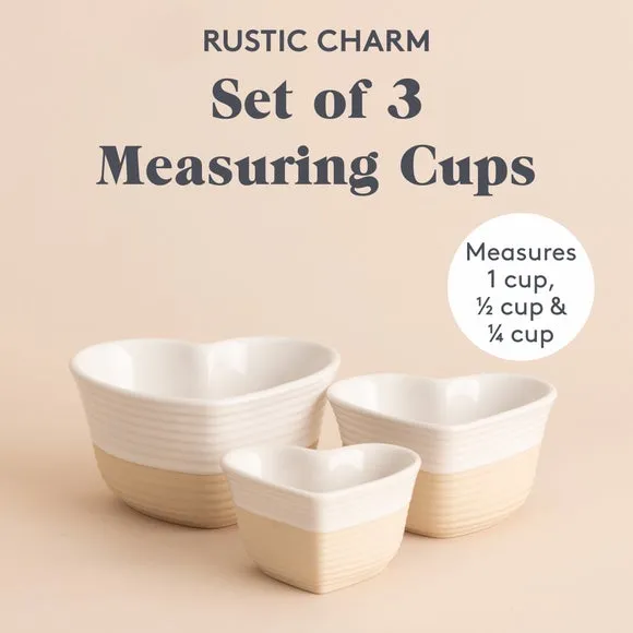 3-Piece Measuring Cup Set - Multicolor alternate view
