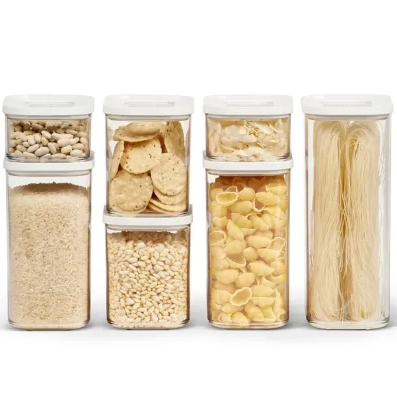 Mepal Modula Set of 7 Food Storage Containers - Clear product