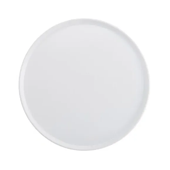 Mikasa Chalk Pizza Plate - White, Porcelain alternate view