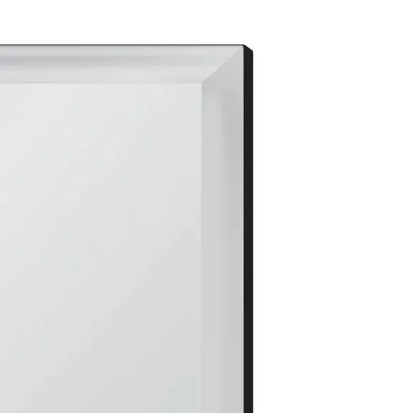 Rectangle Wall Mirror Frameless - Clear, Glass alternate view
