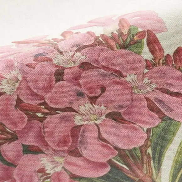 Botanical Garden Fabric By The Metre - Natural, Cotton Linen Blend product