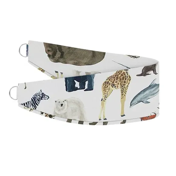 Mammals Made to Order Curtain Tieback - Multicoloured, Cotton alternate view