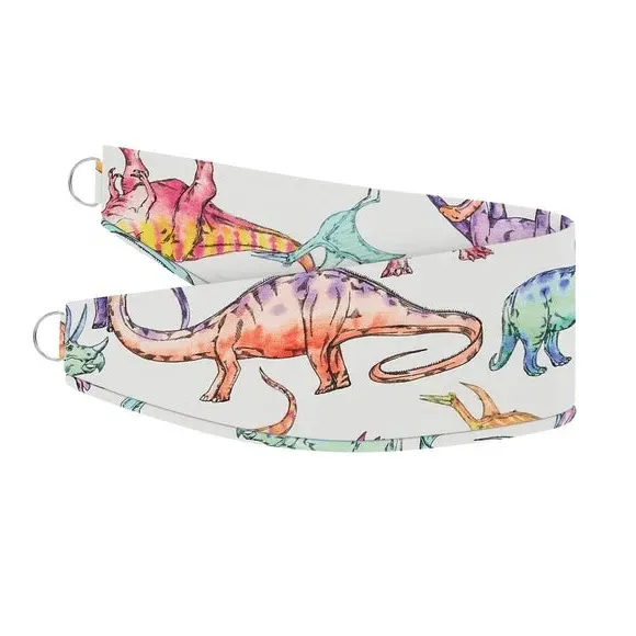 Dinosaur Gallery Curtain Tieback - Multicoloured, Cotton alternate view