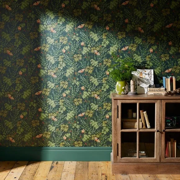 Moorland Moth Wallpaper - Green product