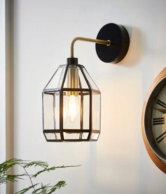 Natural History Museum Industrial Glass Wall Light - Clear product