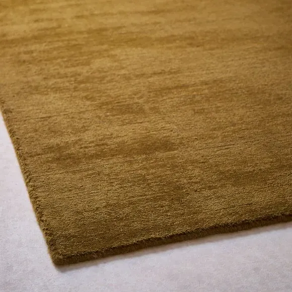 Werner's Nomenclature Wool Loop Rug - Oil Green, Wool by Dunelm, image 3