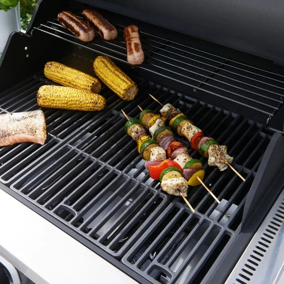 Atlas 300 3-Burner Gas BBQ with Side Burner & Cabinet - Black alternate view