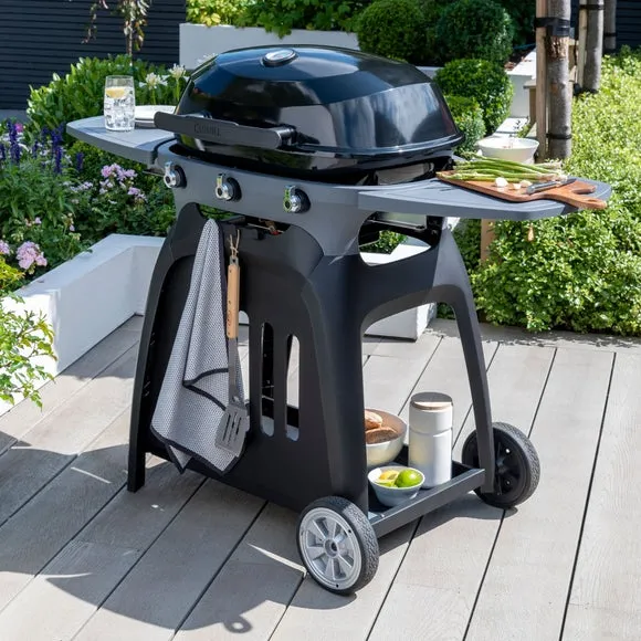 N-Grill 3 Burner Gas BBQ Grill - Black, Aluminium alternate view