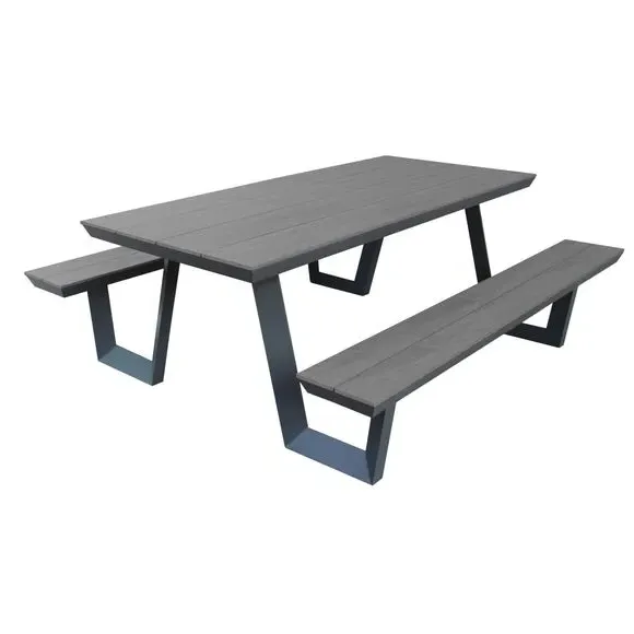 Wembley Picnic Table - Grey, Aluminium product