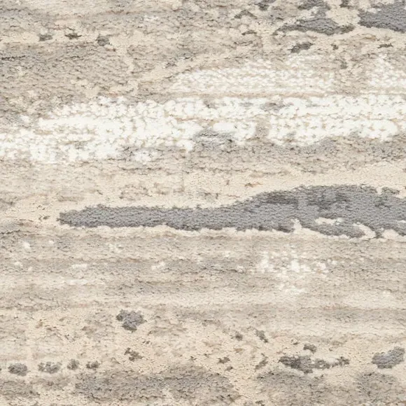 Abstract Stripe Rug - Grey alternate view