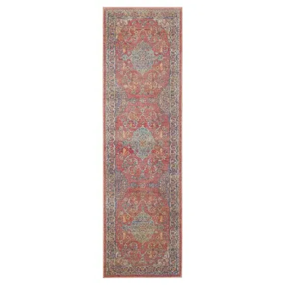 Ankara Global 1 Runner Rug - Red alternate view