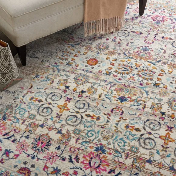 Distressed Area Rug - Ivory alternate view