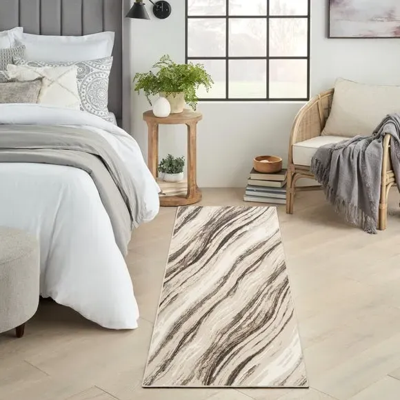 Nourison Wavy Runner - Beige product