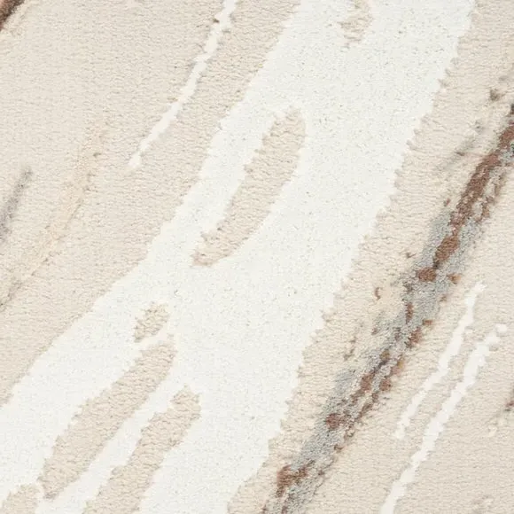 Wavy Abstract Rug - Beige alternate view