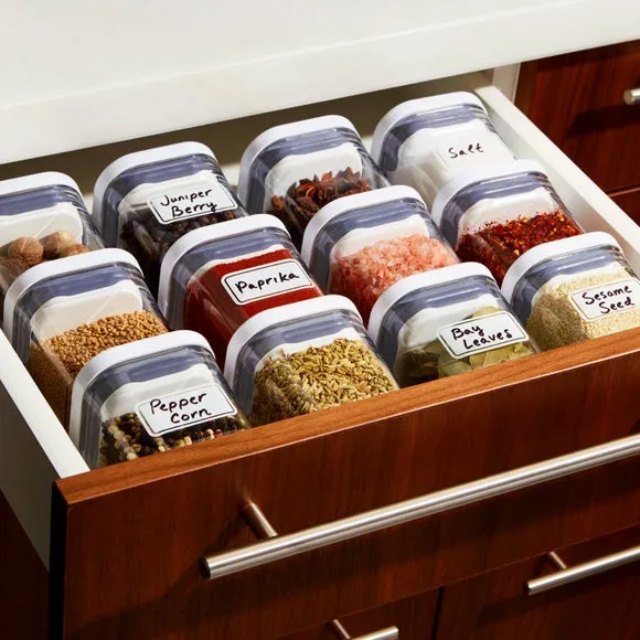 SoftWorks POP Mini Set of 4 Storage Containers - White product