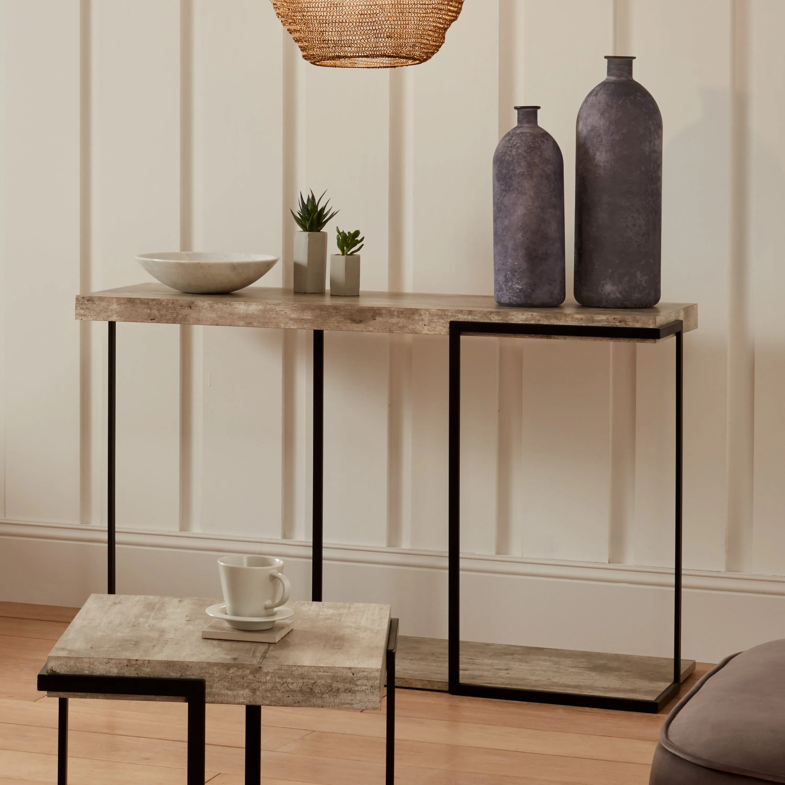 pacific-jersey-lam-console-table-grey-wood-effect-brown image