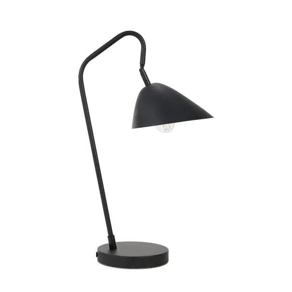 Adjustable Task Table Lamp - Black, Metal alternate view