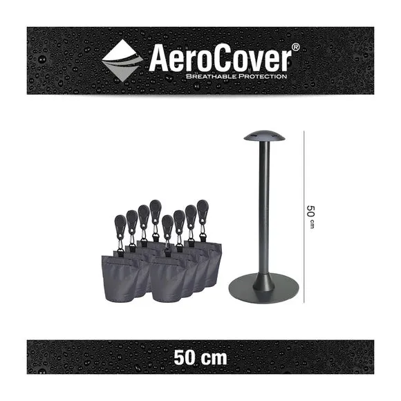 Aerocover Outdoor Cover Support Set - Grey alternate view