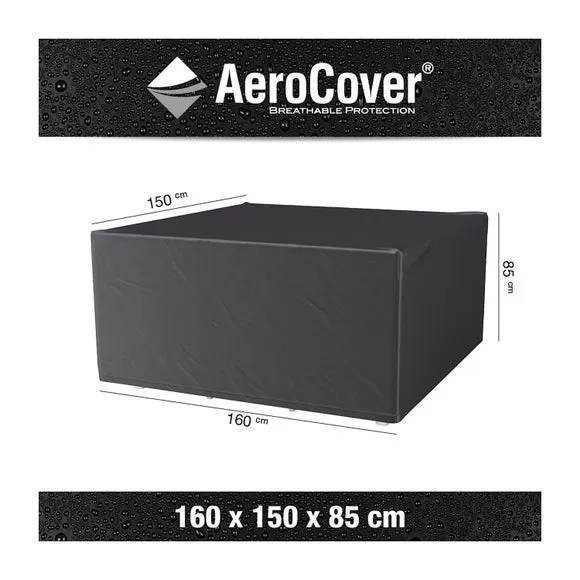 Aerocover Rectangle Garden Set Cover - Grey alternate view