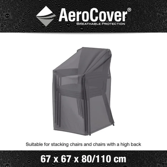Aerocover Stackable Chair Cover - Grey alternate view