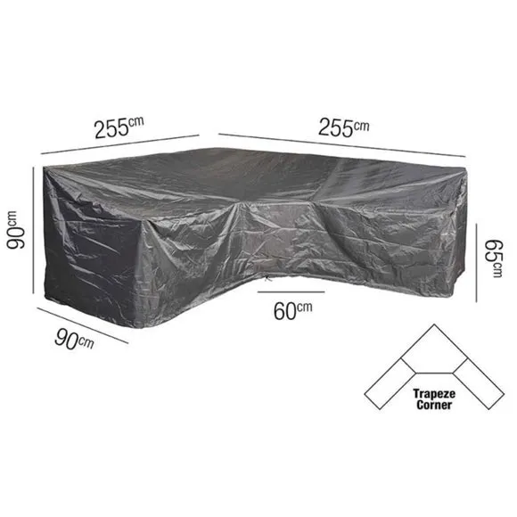 Aerocover Trapeze Corner Lounge Set Cover - Grey product