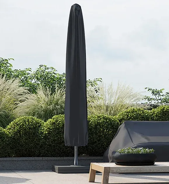 Aerocover Upright Free Arm Parasol Cover - Grey product