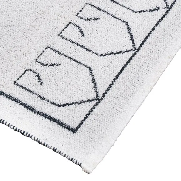 Greek Key Indoor/Outdoor Rug - Black, White alternate view