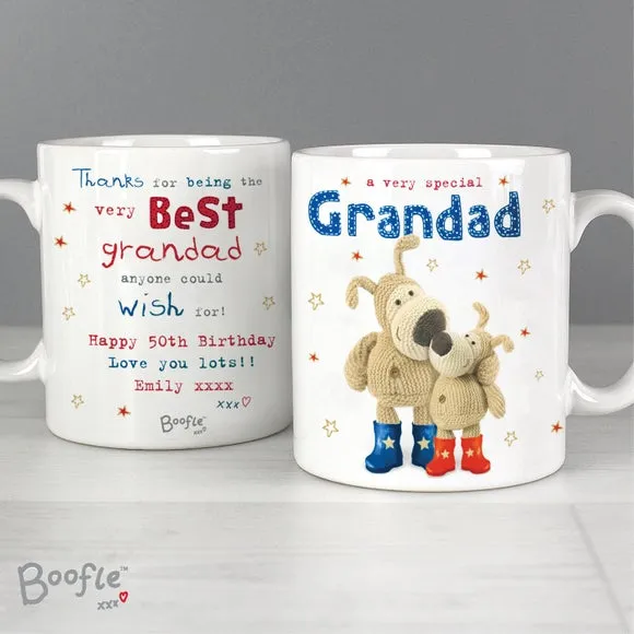 Boofle Special Grandad Personalised Mug - White, Ceramic alternate view