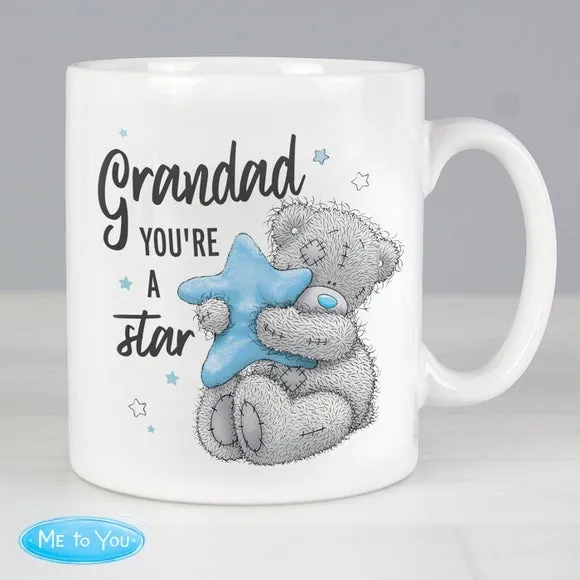 Me To You Grandad You're A Star Personalised Mug - White, Ceramic product