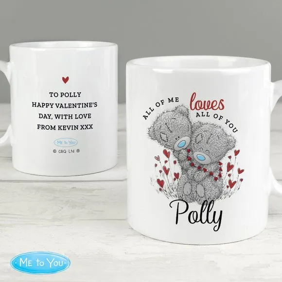 Me to You Valentine Personalised Mug - White, Ceramic alternate view