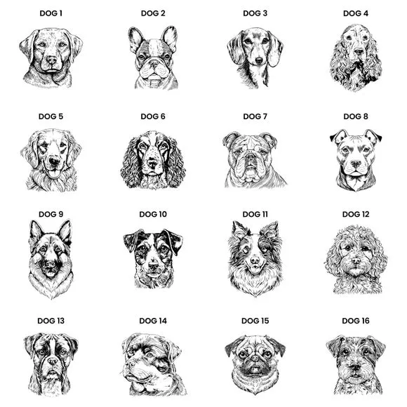 Personalised Dog Breed Mug - White alternate view