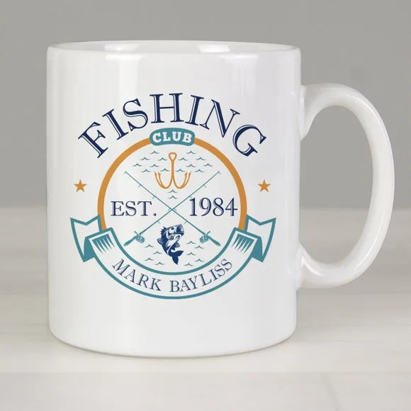 Personalised Fishing Club Mug - Ceramic product