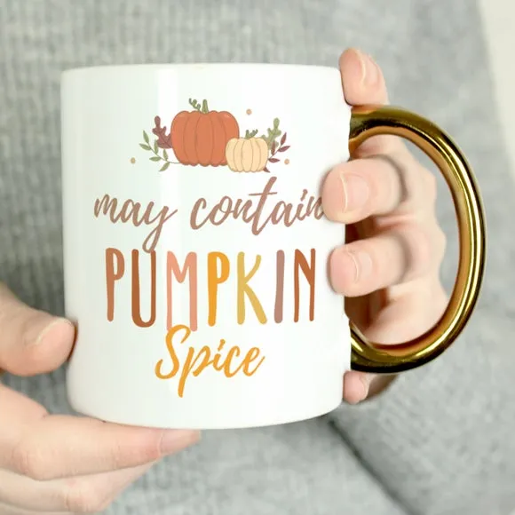 Personalised Memento Co. Pumpkin Spice Mug - White, Ceramic alternate view