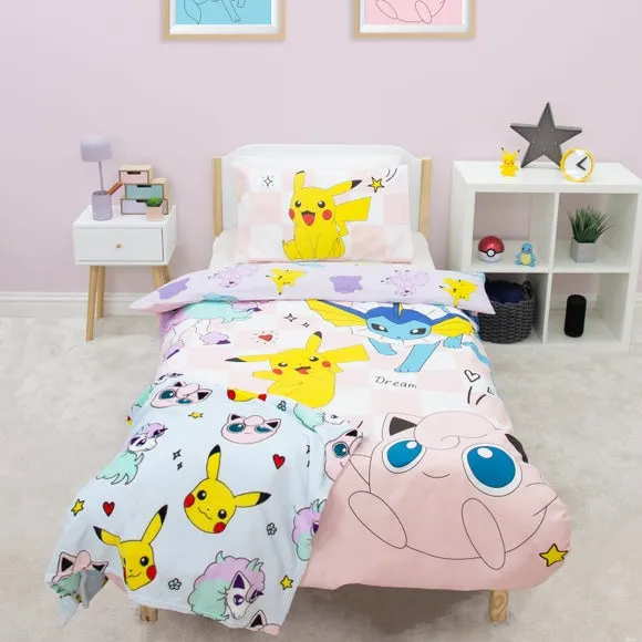 Spirit Reversible Duvet Cover & Pillowcase Set - Pink alternate view