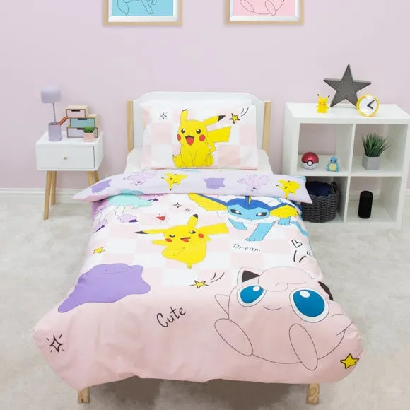 Spirit Reversible Duvet Cover & Pillowcase Set - Pink product