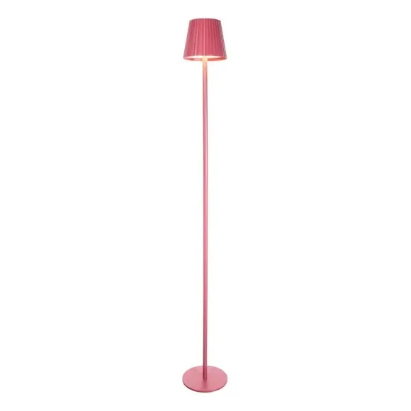 LED USB Rechargeable Outdoor Lamp - Pink, Metal product