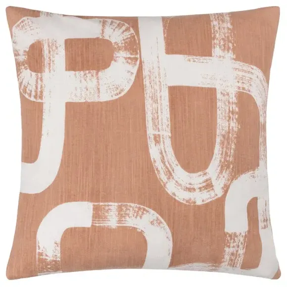 Hoem Tuba Square Cushion - Pink, Cotton alternate view